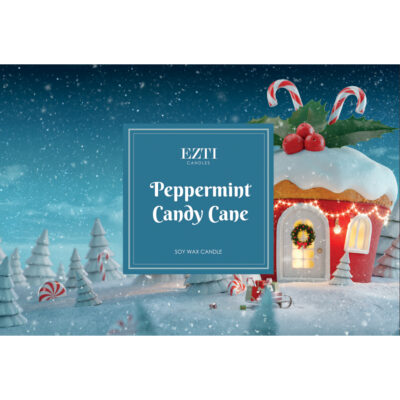 Peppermint Candy Cane Ezti Candles wosk zapachowy