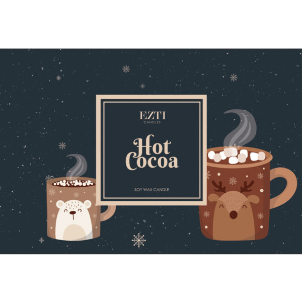 hot cocoa Ezti Candles wosk zapachowy