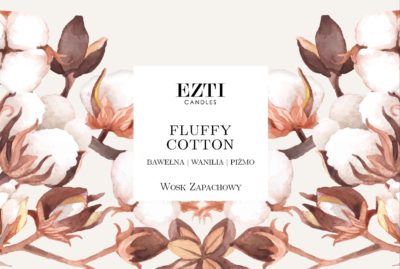 Fluffy Cotton - wosk zapachowy EZTI