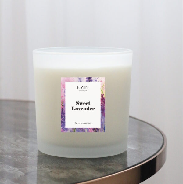 Świeca Sweet Lavender 370g EZTI Candles.
