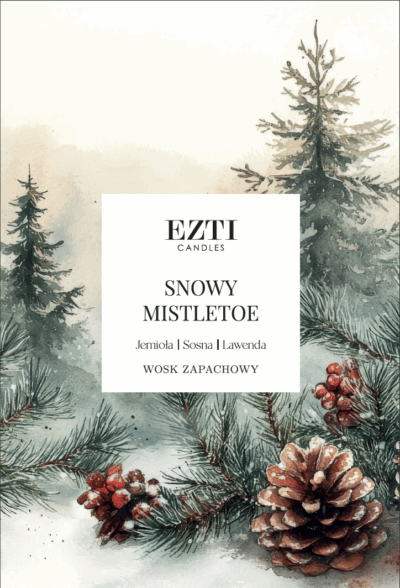 Wosk zapachowy Snowy Mistletoe