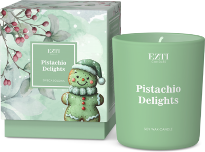 Świeca sojowa Pistachio Delights 160g