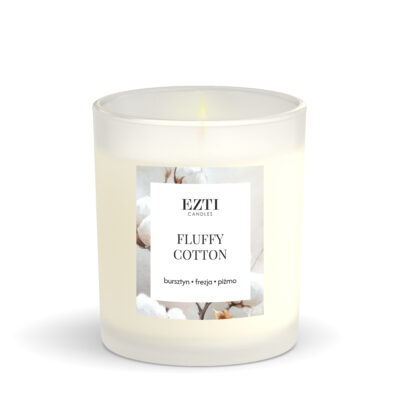 Świeca sojowa Fluffy Cotton 120g