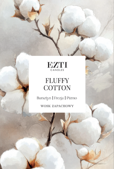 Wosk zapachowy Fluffy Cotton