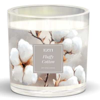 Świeca Fluffy Cotton 360g