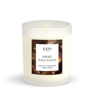 Świeca sojowa Smoky Palo Santo 120g